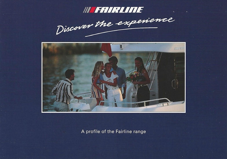 Fairline 1994 - 1995 Mini Brochure