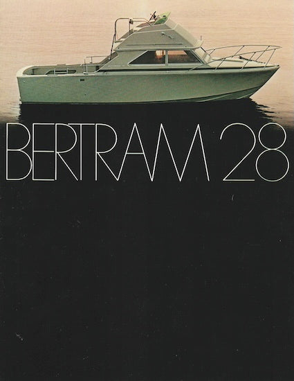 Bertram 28 Brochure