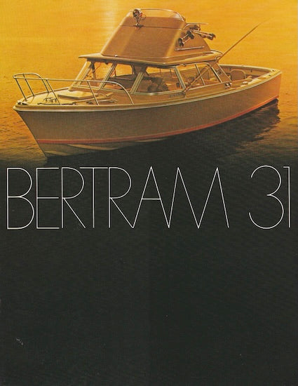 Bertram 31 Brochure