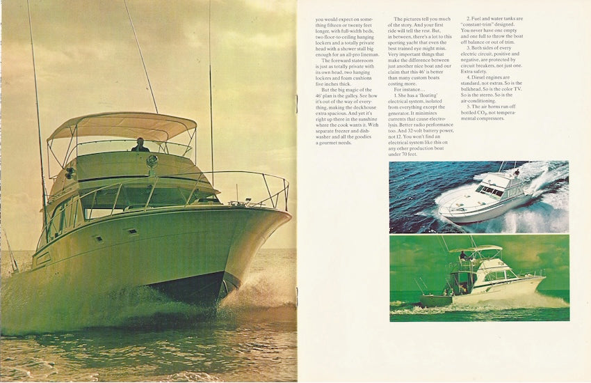 Bertram 46 Brochure