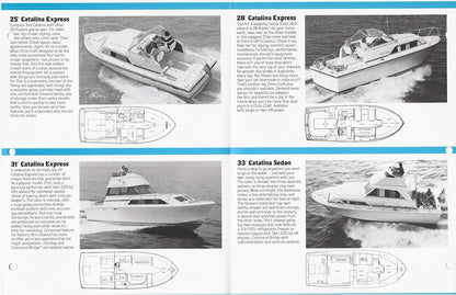 Chris Craft 1979 Cruisers Poster Brochure