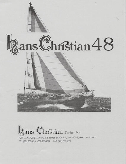 Hans Christian 48 Specification Brochure