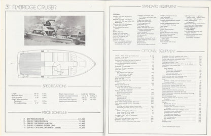 Bertram 1975/1976 Specification Brochure