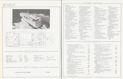 Bertram 1975/1976 Specification Brochure