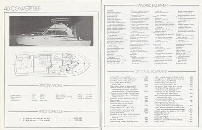 Bertram 1975/1976 Specification Brochure