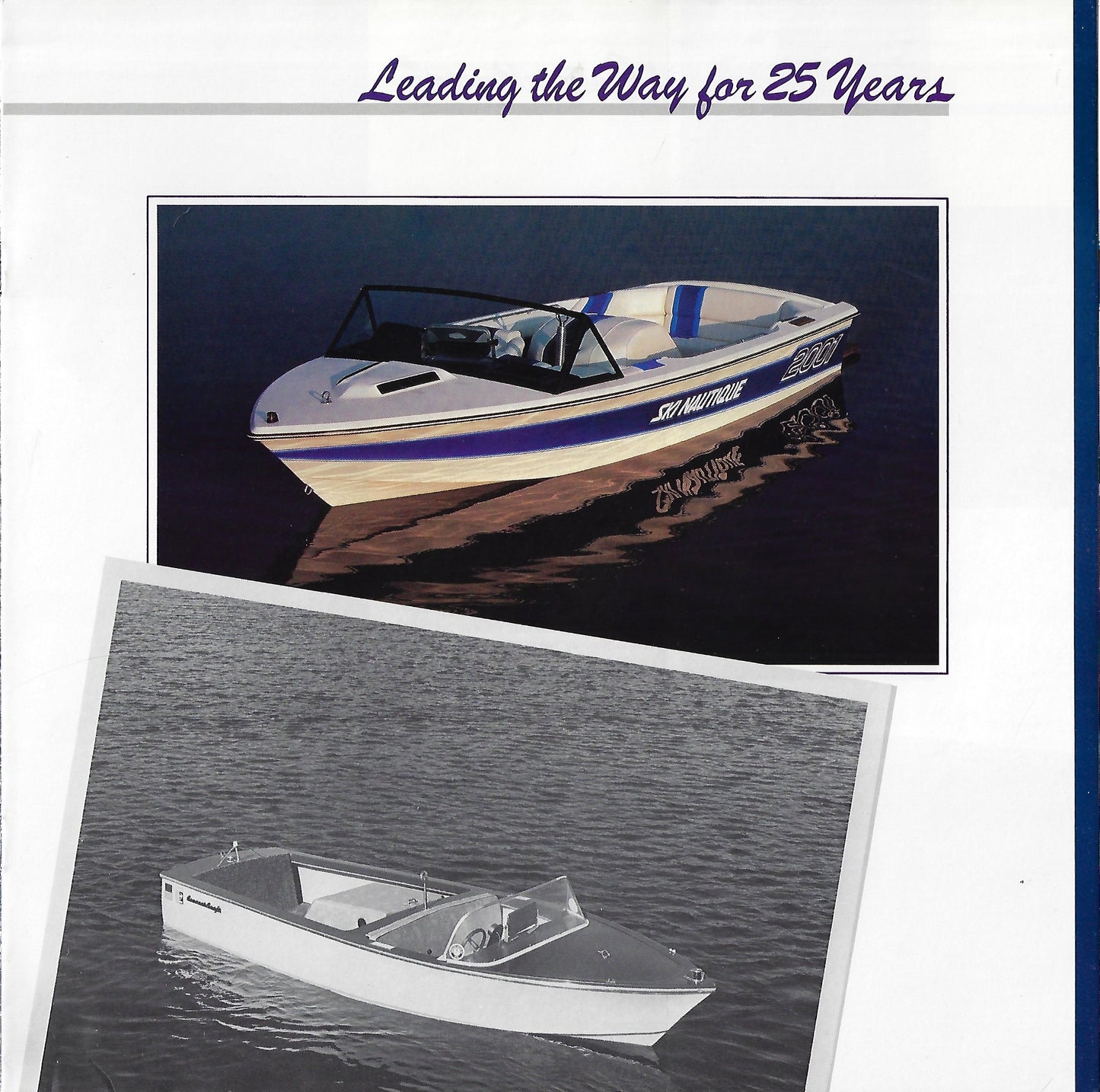 Correct Craft Ski Nautique 2001 Brochure