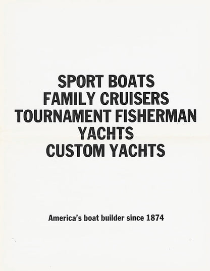 Chris Craft 1976 Brochure