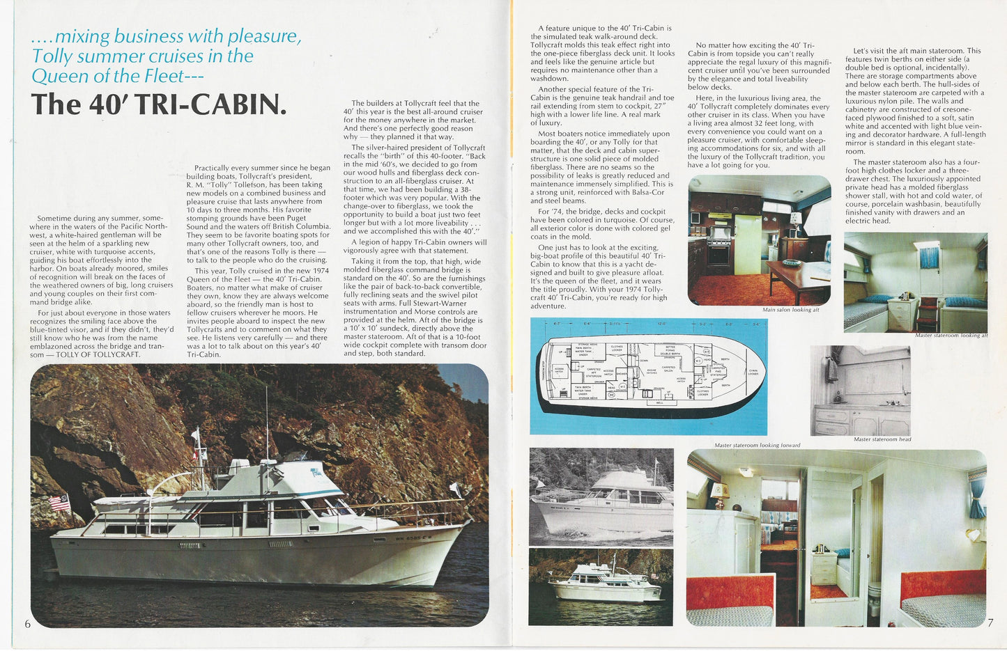 Tollycraft 1974 Brochure