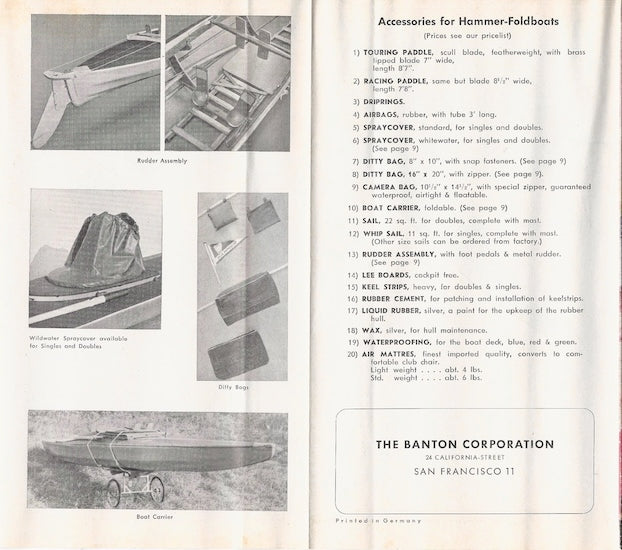 Hammer Fold Boats Brochure
