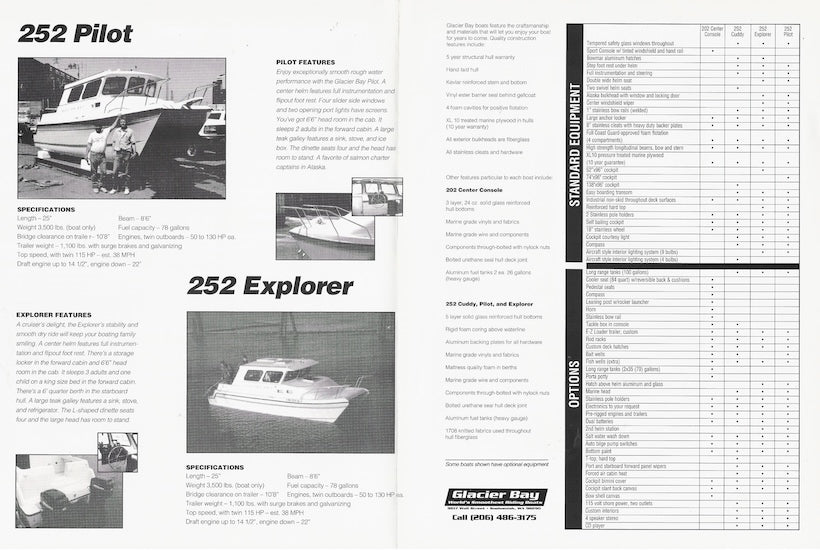 Glacier Bay 1993 Brochure