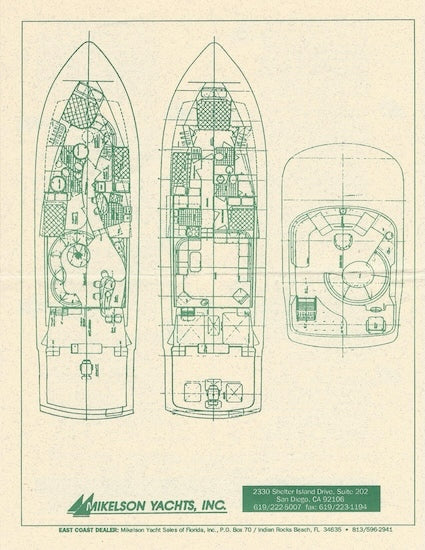Mikelson 60 Sportfisher Specification Brochure