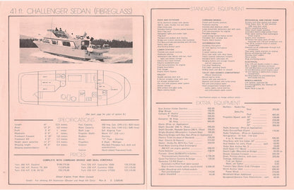 Canoe Cove 41 Challenger Specification Brochure