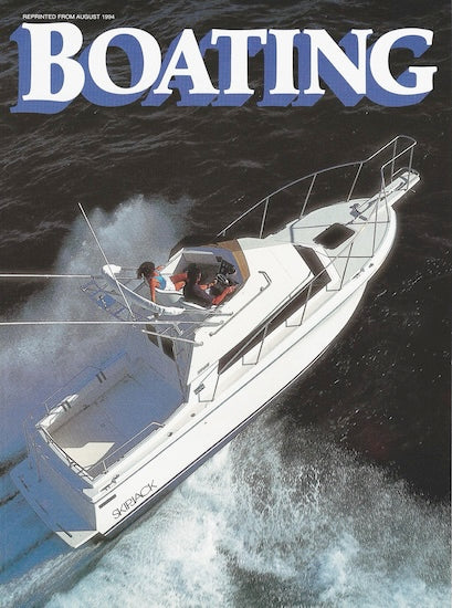 Skipjack 26 Flying Bridge Boating Magazine Reprint Brochure