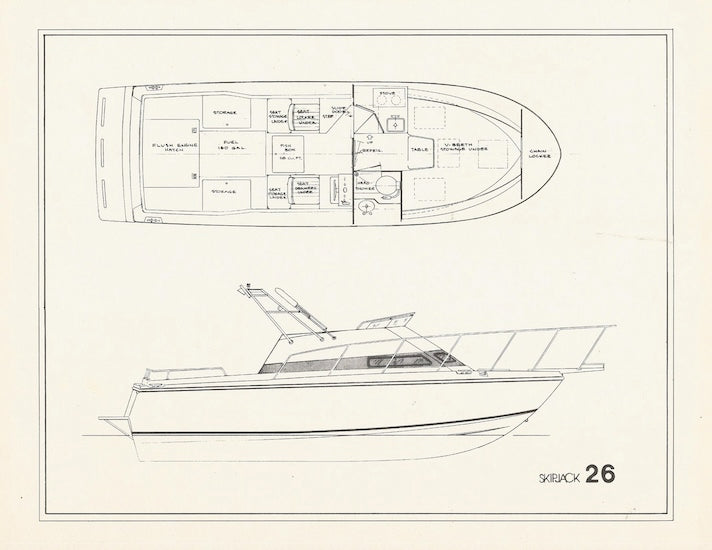 Skipjack 26 Sport Specification Brochure
