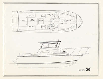 Skipjack 26 Fisherman Specification Brochure