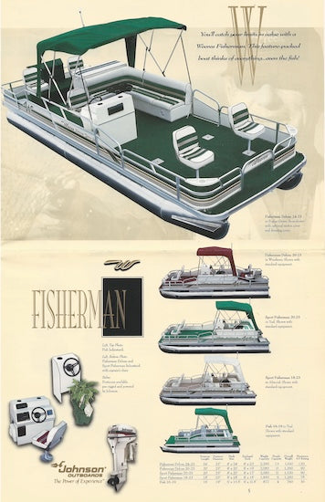 Weeres 1997 Pontoon Brochure