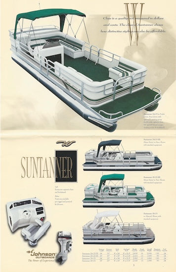 Weeres 1997 Pontoon Brochure
