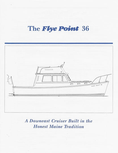 Fly Point 36 Specification Brochure