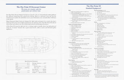 Fly Point 39 Specification Brochure