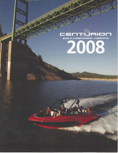Ski Centurion 2008 Poster Brochure