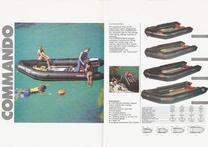 Bombard 1985 Inflatables Brochure