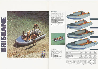 Bombard 1985 Inflatables Brochure