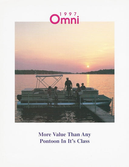 Omni 1997 Pontoon Brochure