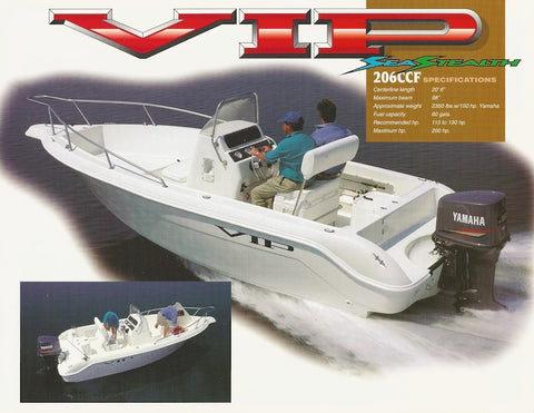 VIP Sea Stealth 206CCF Brochure