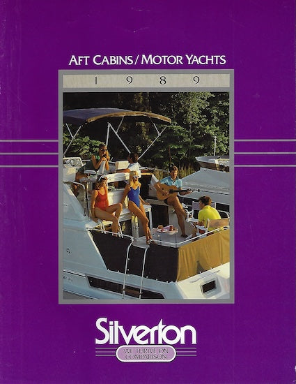 Silverton 1989 Aft Cabin / Motor Yachts Brochure