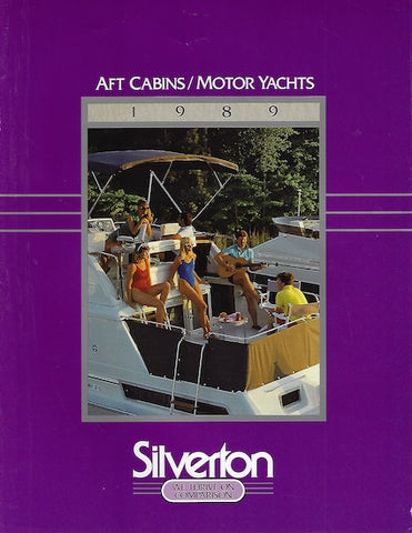 Silverton 1989 Aft Cabin / Motor Yachts Brochure