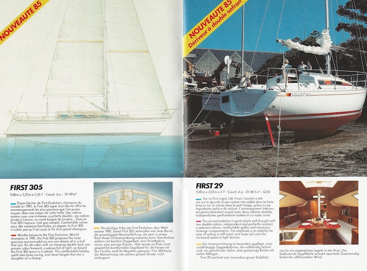 Bénéteau 1985 Brochure