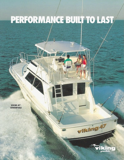 Viking 47 Convertible Brochure