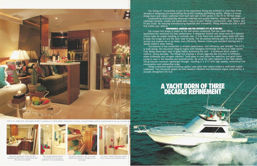 Viking 47 Convertible Brochure