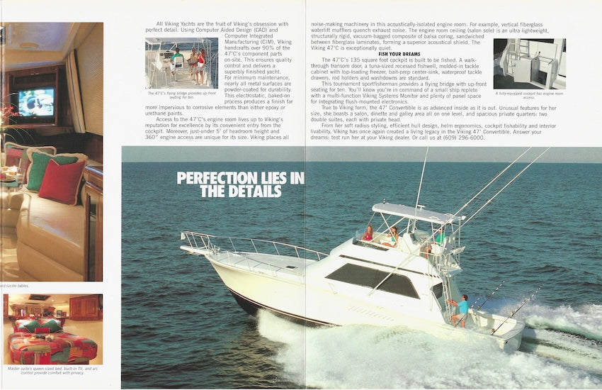 Viking 47 Convertible Brochure – SailInfo I boatbrochure.com