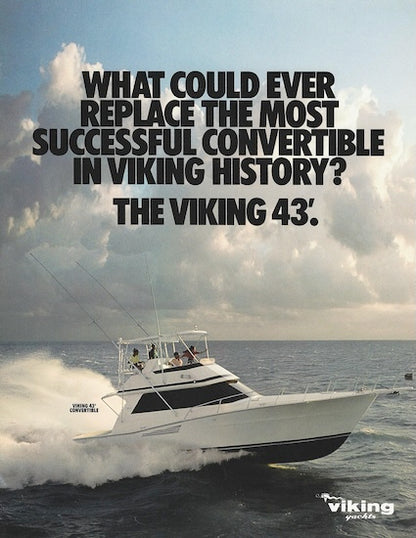 Viking 43 Convertible Brochure