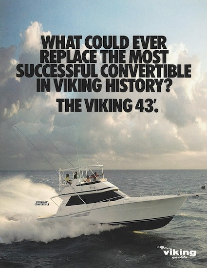 Viking 43 Convertible Brochure