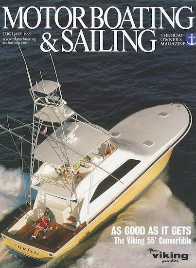 Viking 55 Convertible Motorboating & Sailing Magazine Reprint