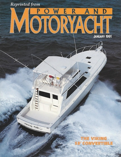Viking 58 Convertible Power & Motoryacht Magazine Reprint Brochure