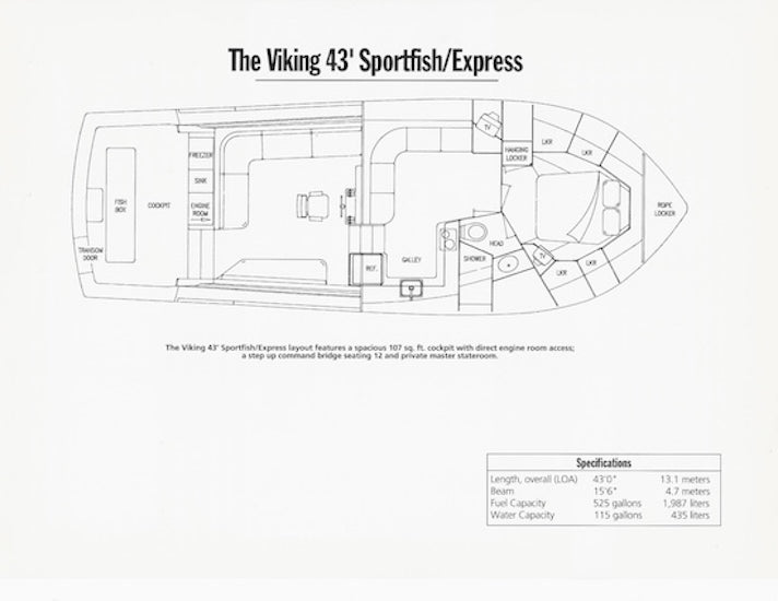 Viking 43 Express Preliminary Brochure