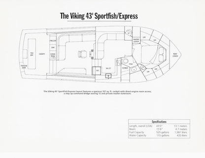 Viking 43 Express Preliminary Brochure