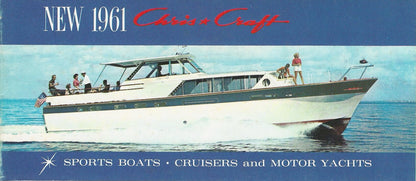 Chris Craft 1961 Mini Brochure