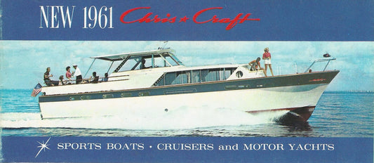 Chris Craft 1961 Mini Brochure