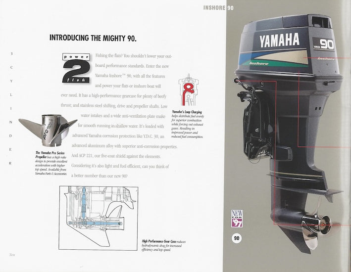 Yamaha 1997 Outboard Brochure