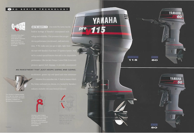 Yamaha 1995 Outboard Brochure