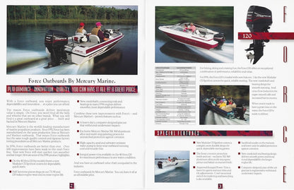 US Marine 1996 Force Outboard Brochure