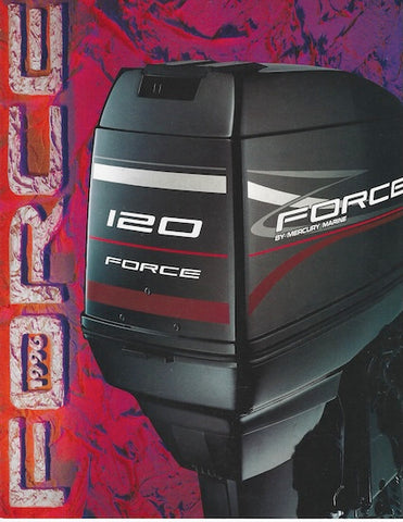 US Marine 1996 Force Outboard Brochure