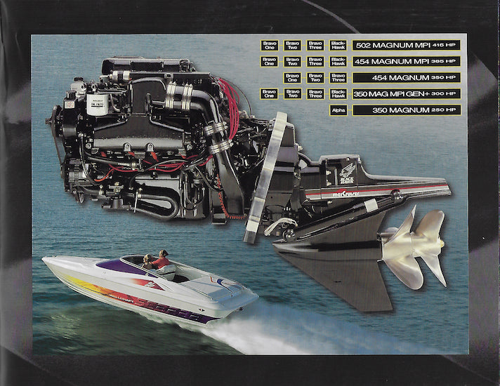 Mercury 1996 Mercruiser Brochure