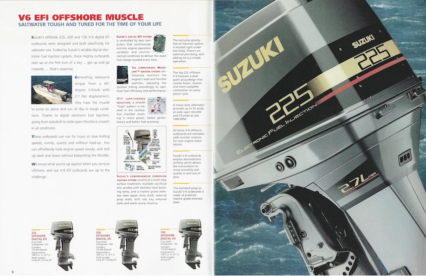Suzuki 1997 Outboard Brochure