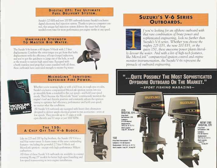 Suzuki 1994 Outboard Brochure