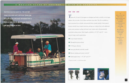 Tohatsu 1996 Outboard Brochure